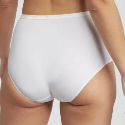 Playtex Lingerie, Nuit|2 Culottes en Coton Bio blanches