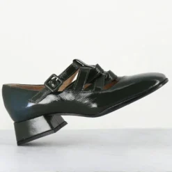 Garrice Lab Derbies|Babies en Cuir 5516 lux vertes