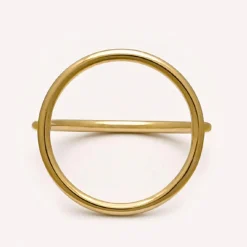 By Rafaella Bagues|Bague Albina en Argent doré