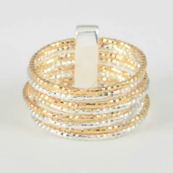 By Rafaella Bagues|Bague Alcor en Argent bicolore