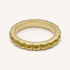 By Rafaella Bagues|Bague Ambrosia en Argent doré