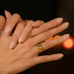 By Rafaella Bagues|Bague Chara en Argent doré