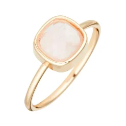 Moonstone Bagues|Bague Ella Quartz en laiton doré