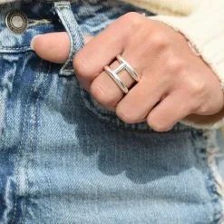 By Rafaella Bagues|Bague Gustave en Argent