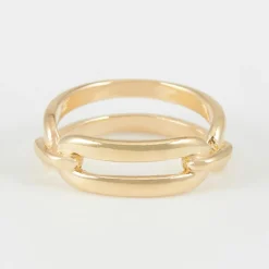 By Rafaella Bagues|Bague Hydor en Argent doré