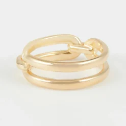 By Rafaella Bagues|Bague Hydor en Argent doré