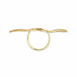 Aurelie Bidermann Bagues|Bague Melina dorée