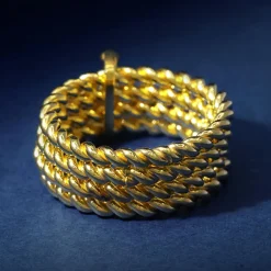 By Rafaella Bagues|Bague Mismar en Argent doré