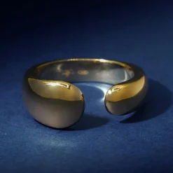 By Rafaella Bagues|Bague Nuccia en Argent doré