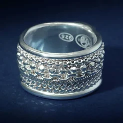 By Rafaella Bagues|Bague Perse en Argent