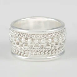 By Rafaella Bagues|Bague Perse en Argent
