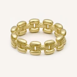 By Rafaella Bagues|Bague Selvaggia en Argent doré