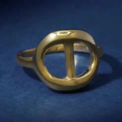 By Rafaella Bagues|Bague Vincenza en Argent doré