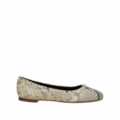 Chloé Ballerines|Ballerine plate Python Marcie beige