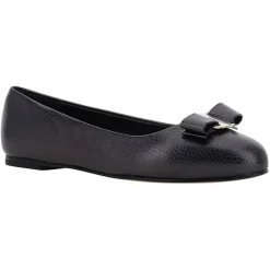 Salvatore Ferragamo Ballerines|Ballerines en Cuir Varina noires