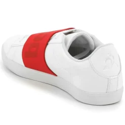 Le Coq Sportif Baskets|Baskets Agate Big Logo blanc/rouge