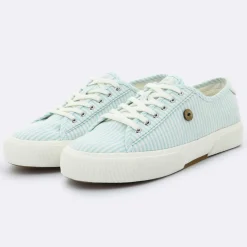 Faguo Baskets|Baskets Birch rayées minéral