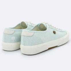 Faguo Baskets|Baskets Birch rayées minéral