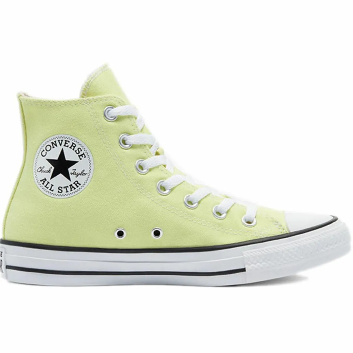 Converse Baskets|Baskets Canvas Hi vert jaune