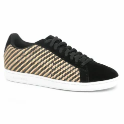 Le Coq Sportif Baskets|Baskets Courtset noir/rose