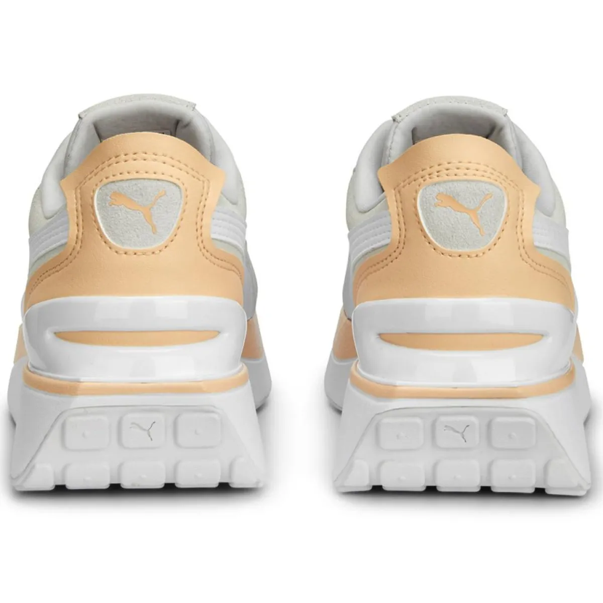 Puma Baskets|Baskets Cruise Rider Nu Pas blanc/gris/orange