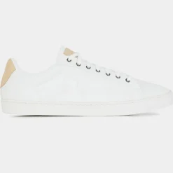 Le Coq Sportif Baskets|Baskets Elsa Optical blanc/beige