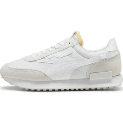 Puma Baskets|Baskets en Cuir & Velours de Cuir Future Rider Play blanches