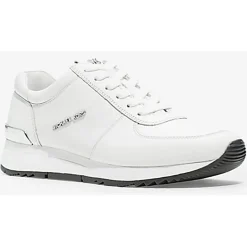 Michael Kors Chaussures Baskets|Baskets en Cuir Allie blanches