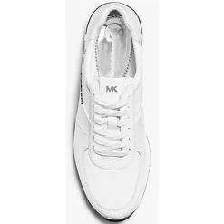 Michael Kors Chaussures Baskets|Baskets en Cuir Allie blanches