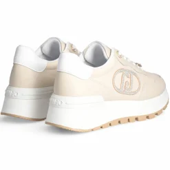 Liu-Jo Baskets|Baskets en Cuir Amazing beiges