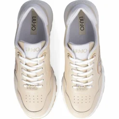 Liu-Jo Baskets|Baskets en Cuir Amazing beiges