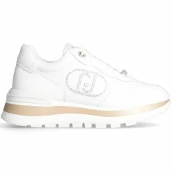 Liu-Jo Baskets|Baskets en Cuir Amazing écrues