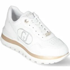 Liu-Jo Baskets|Baskets en Cuir Amazing écrues