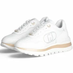 Liu-Jo Baskets|Baskets en Cuir Amazing écrues