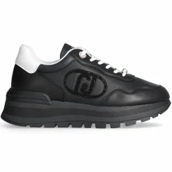 Liu-Jo Baskets|Baskets en Cuir Amazing noires