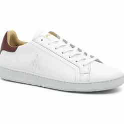 Le Coq Sportif Baskets|Baskets en Cuir Avantage blanc/rouge