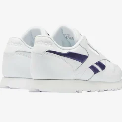 Reebok Baskets|Baskets en Cuir Cl Lthr Bicolore blanc/bleu