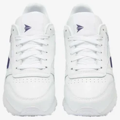 Reebok Baskets|Baskets en Cuir Cl Lthr Bicolore blanc/bleu