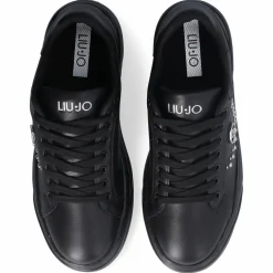 Liu-Jo Baskets|Baskets en Cuir Cleo noires
