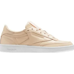 Reebok Baskets|Baskets en Cuir Club C 85 Patent beiges