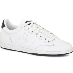 Le Coq Sportif Baskets|Baskets en Cuir Court Clay blanc/violet