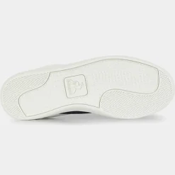 Le Coq Sportif Baskets|Baskets en Cuir Courtclassic blanc/bleu marine