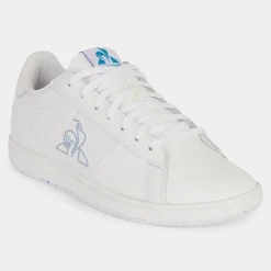 Le Coq Sportif Baskets|Baskets en Cuir Courtmatch blanches