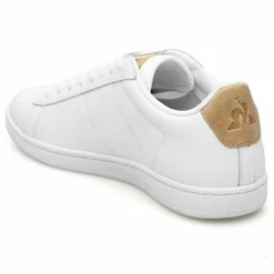Le Coq Sportif Baskets|Baskets en Cuir Courtset blanc/beige