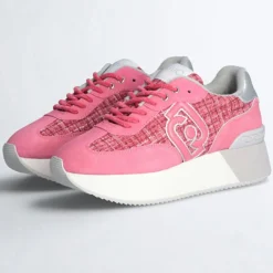 Liu-Jo Baskets|Baskets en Cuir Dreamy fuchsia