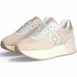 Liu-Jo Baskets|Baskets en Cuir Dreamy savane/blanc