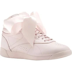 Reebok Baskets|Baskets en Cuir Freestyle Bow roses
