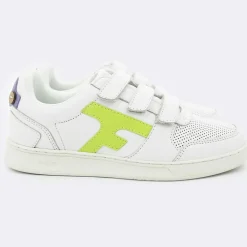 Faguo Baskets|Baskets en Cuir Hazel blanches