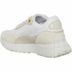 Liu-Jo Baskets|Baskets en Cuir Lolo écrues