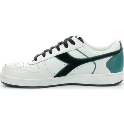 Diadora Baskets|Baskets en Cuir Magic Bas Low I blanc/pacifique
